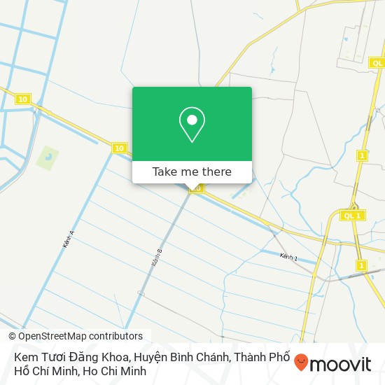 Kem Tươi Đăng Khoa, Huyện Bình Chánh, Thành Phố Hồ Chí Minh map