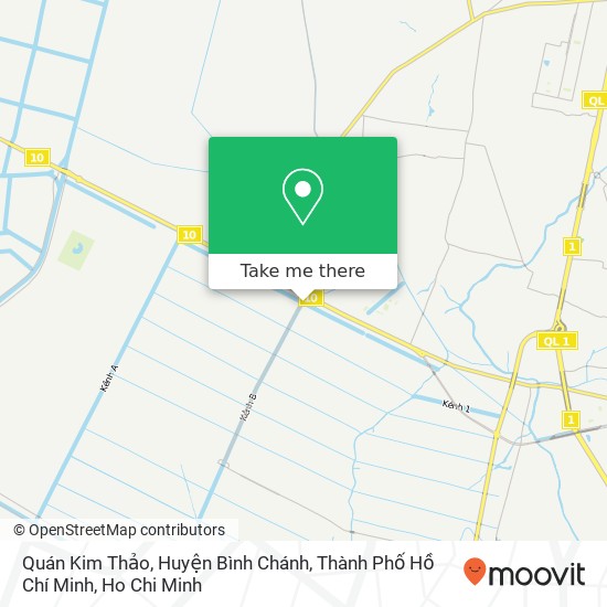Quán Kim Thảo, Huyện Bình Chánh, Thành Phố Hồ Chí Minh map
