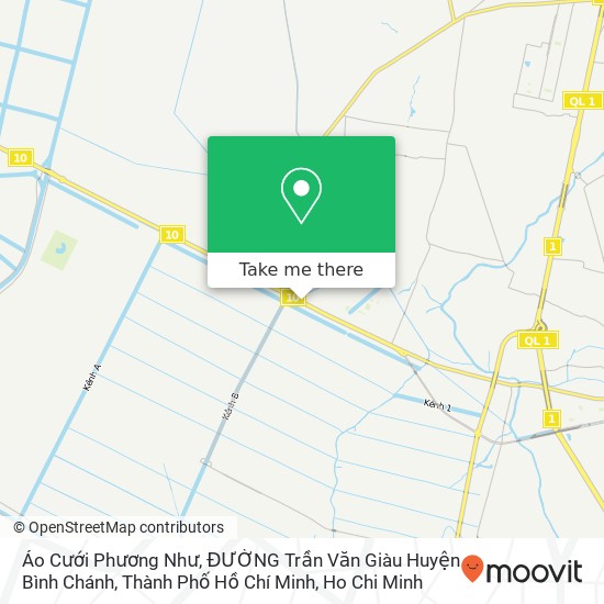Áo Cưới Phương Như, ĐƯỜNG Trần Văn Giàu Huyện Bình Chánh, Thành Phố Hồ Chí Minh map