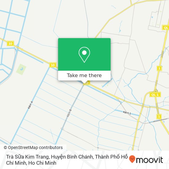Trà Sữa Kim Trang, Huyện Bình Chánh, Thành Phố Hồ Chí Minh map