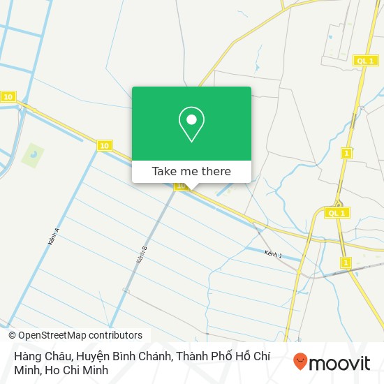 Hàng Châu, Huyện Bình Chánh, Thành Phố Hồ Chí Minh map