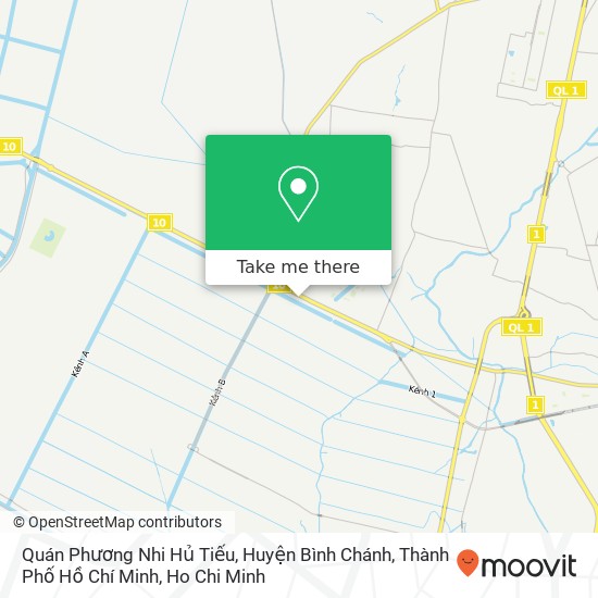 Quán Phương Nhi Hủ Tiếu, Huyện Bình Chánh, Thành Phố Hồ Chí Minh map
