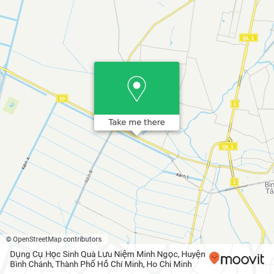 Dụng Cụ Học Sinh Quà Lưu Niệm Minh Ngọc, Huyện Bình Chánh, Thành Phố Hồ Chí Minh map