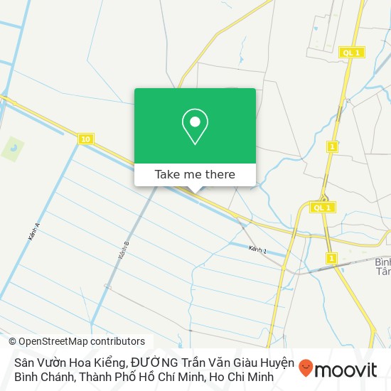 Sân Vườn Hoa Kiểng, ĐƯỜNG Trần Văn Giàu Huyện Bình Chánh, Thành Phố Hồ Chí Minh map