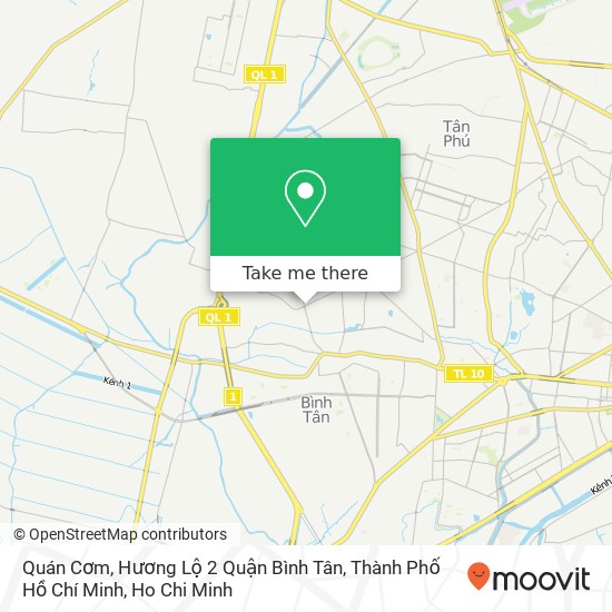 Quán Cơm, Hương Lộ 2 Quận Bình Tân, Thành Phố Hồ Chí Minh map