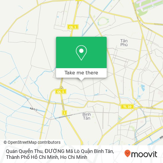 Quán Quyền Thu, ĐƯỜNG Mã Lò Quận Bình Tân, Thành Phố Hồ Chí Minh map