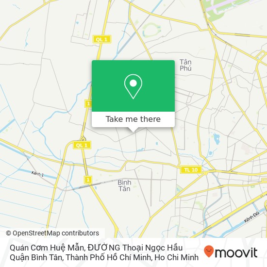 Quán Cơm Huệ Mẫn, ĐƯỜNG Thoại Ngọc Hầu Quận Bình Tân, Thành Phố Hồ Chí Minh map