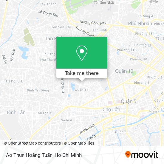 Áo Thun Hoàng Tuấn map