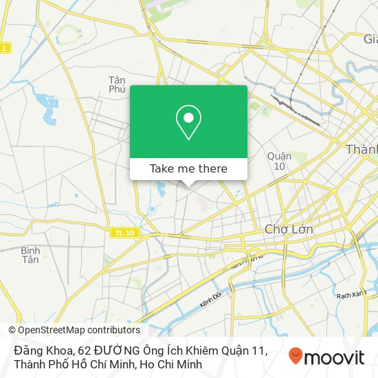 Đăng Khoa, 62 ĐƯỜNG Ông Ích Khiêm Quận 11, Thành Phố Hồ Chí Minh map