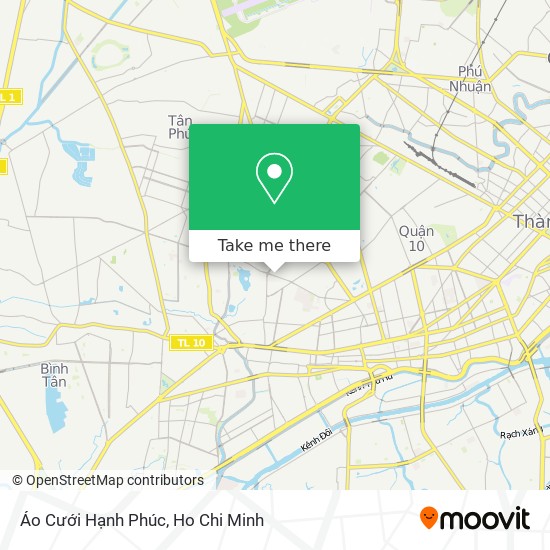 Áo Cưới Hạnh Phúc map