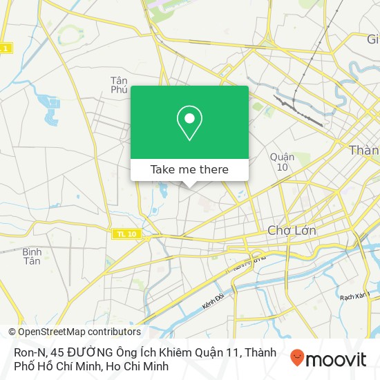 Ron-N, 45 ĐƯỜNG Ông Ích Khiêm Quận 11, Thành Phố Hồ Chí Minh map