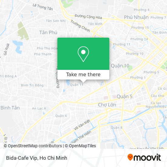 Bida-Cafe Vip map