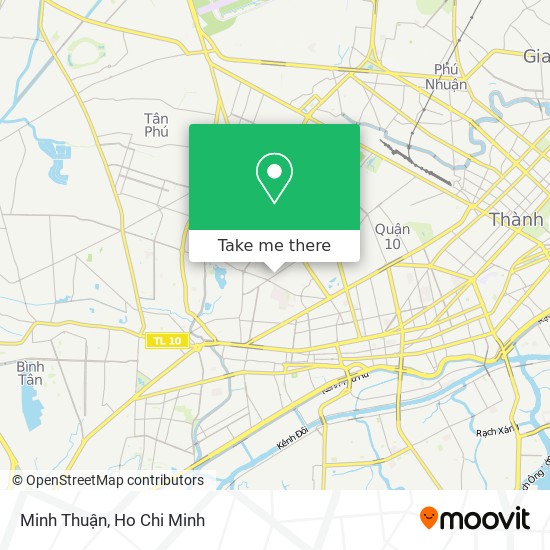Minh Thuận map