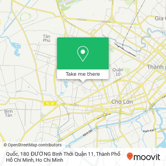 Quốc, 180 ĐƯỜNG Bình Thới Quận 11, Thành Phố Hồ Chí Minh map