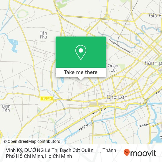 Vinh Ký, ĐƯỜNG Lê Thị Bạch Cát Quận 11, Thành Phố Hồ Chí Minh map
