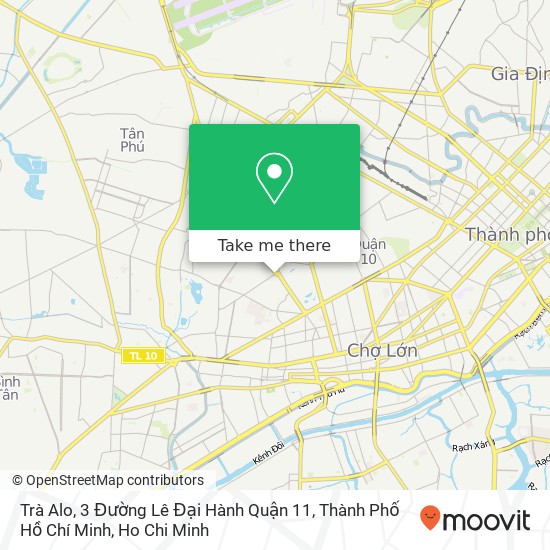Trà Alo, 3 Đường Lê Đại Hành Quận 11, Thành Phố Hồ Chí Minh map