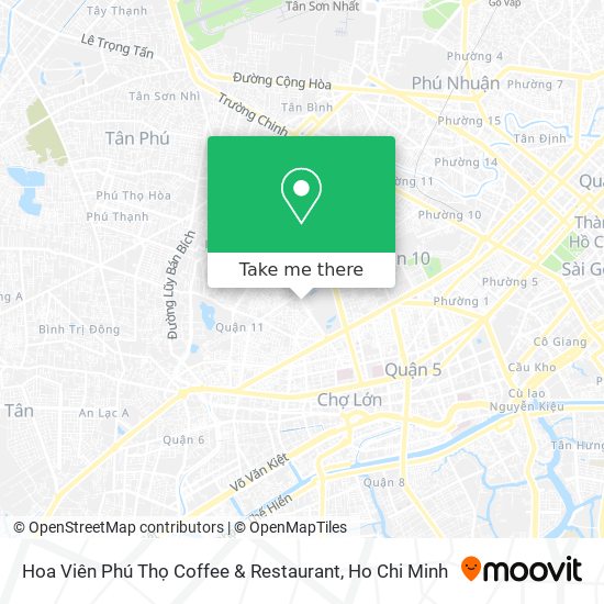 Hoa Viên Phú Thọ Coffee & Restaurant map