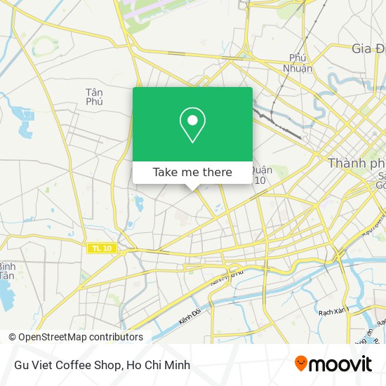 Gu Viet Coffee Shop map