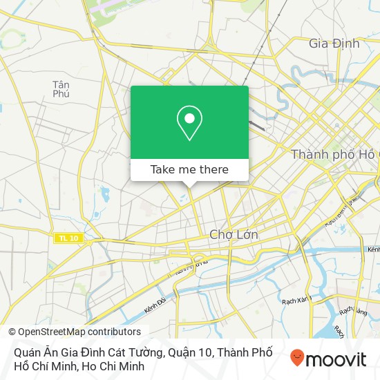 Quán Ăn Gia Đình Cát Tường, Quận 10, Thành Phố Hồ Chí Minh map