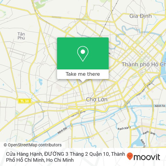Cửa Hàng Hạnh, ĐƯỜNG 3 Tháng 2 Quận 10, Thành Phố Hồ Chí Minh map