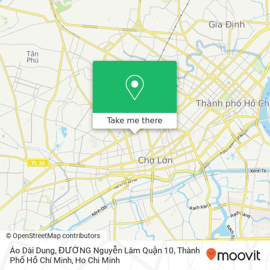 Áo Dài Dung, ĐƯỜNG Nguyễn Lâm Quận 10, Thành Phố Hồ Chí Minh map