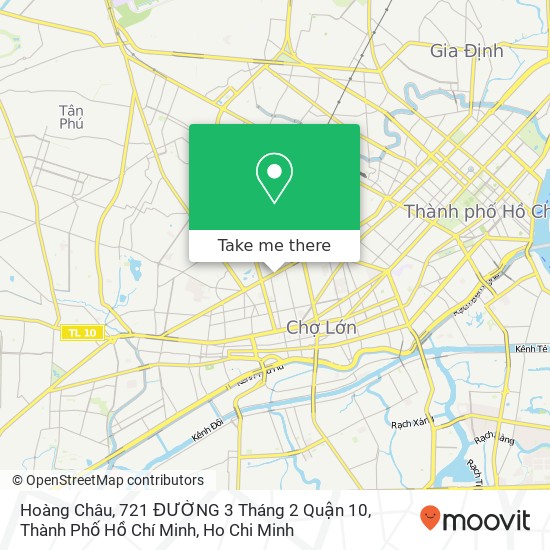 Hoàng Châu, 721 ĐƯỜNG 3 Tháng 2 Quận 10, Thành Phố Hồ Chí Minh map