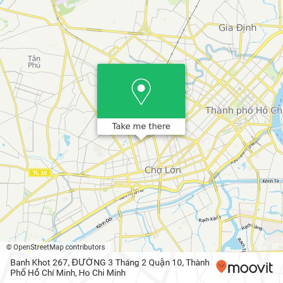 Banh Khot 267, ĐƯỜNG 3 Tháng 2 Quận 10, Thành Phố Hồ Chí Minh map