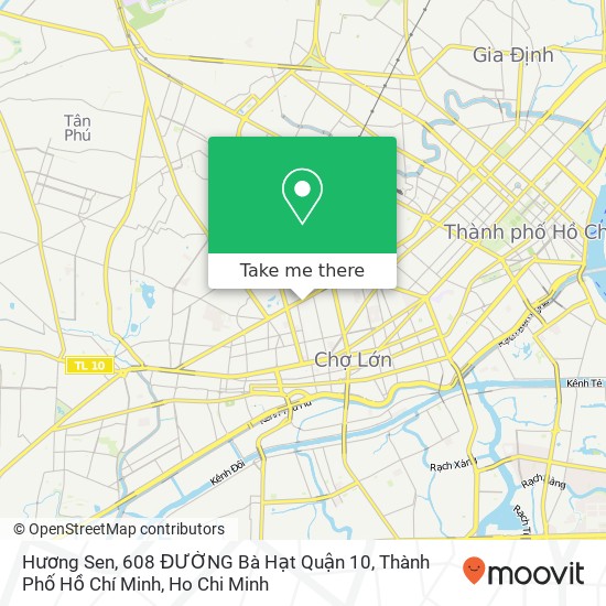 Hương Sen, 608 ĐƯỜNG Bà Hạt Quận 10, Thành Phố Hồ Chí Minh map