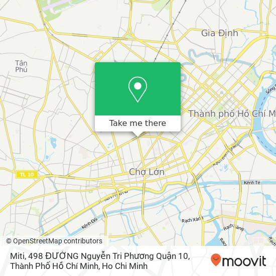 Miti, 498 ĐƯỜNG Nguyễn Tri Phương Quận 10, Thành Phố Hồ Chí Minh map