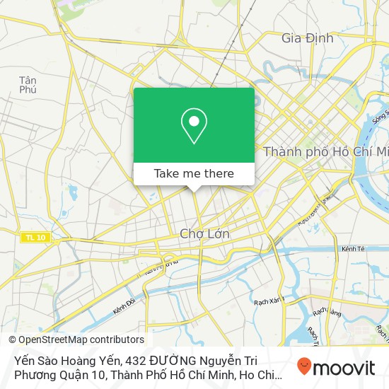 Yến Sào Hoàng Yến, 432 ĐƯỜNG Nguyễn Tri Phương Quận 10, Thành Phố Hồ Chí Minh map