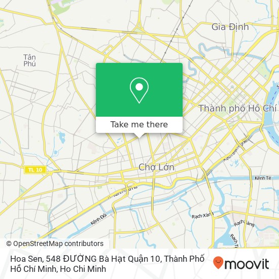 Hoa Sen, 548 ĐƯỜNG Bà Hạt Quận 10, Thành Phố Hồ Chí Minh map