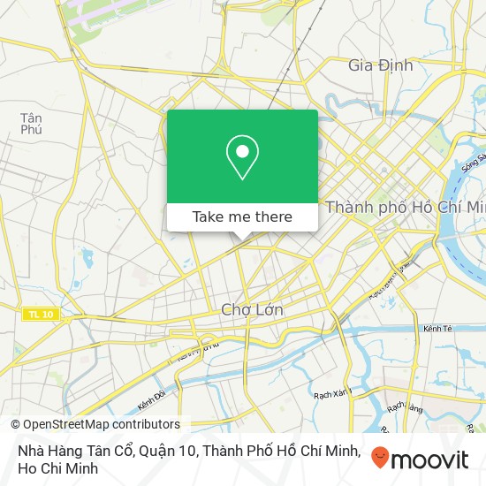 Nhà Hàng Tân Cổ, Quận 10, Thành Phố Hồ Chí Minh map