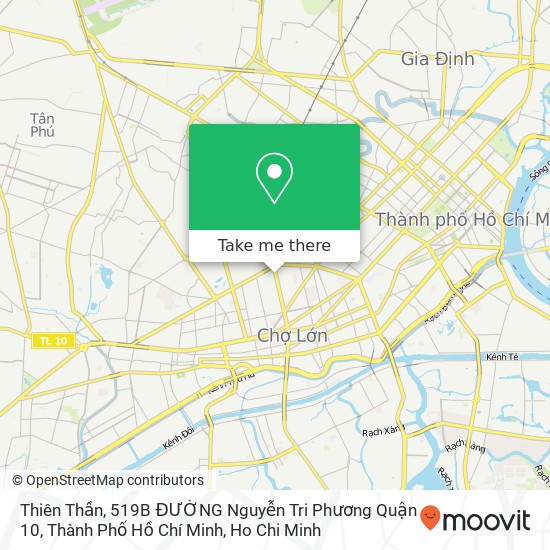 Thiên Thần, 519B ĐƯỜNG Nguyễn Tri Phương Quận 10, Thành Phố Hồ Chí Minh map