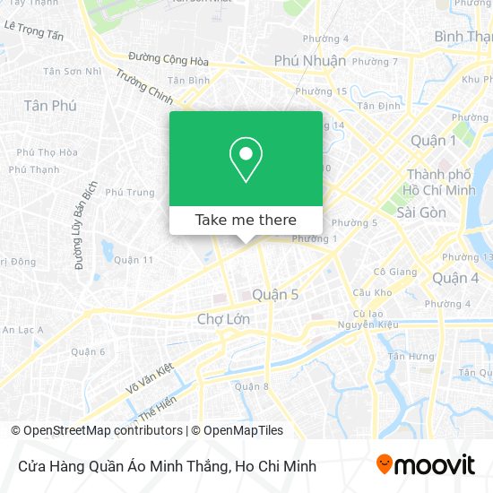 Cửa Hàng Quần Áo Minh Thắng map