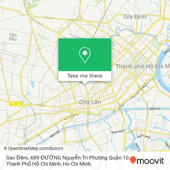 Sao Đêm, 489 ĐƯỜNG Nguyễn Tri Phương Quận 10, Thành Phố Hồ Chí Minh map