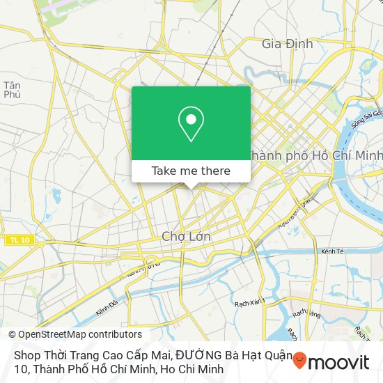 Shop Thời Trang Cao Cấp Mai, ĐƯỜNG Bà Hạt Quận 10, Thành Phố Hồ Chí Minh map