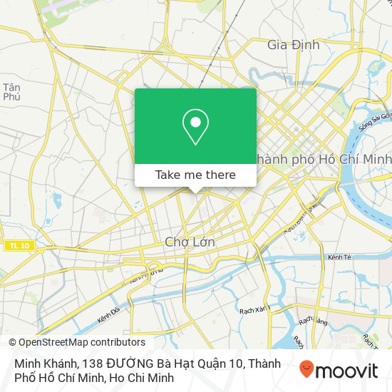 Minh Khánh, 138 ĐƯỜNG Bà Hạt Quận 10, Thành Phố Hồ Chí Minh map
