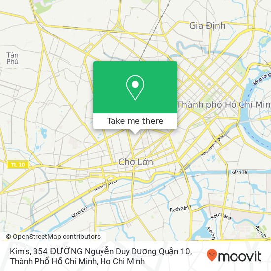 Kim's, 354 ĐƯỜNG Nguyễn Duy Dương Quận 10, Thành Phố Hồ Chí Minh map