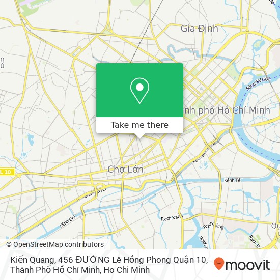 Kiến Quang, 456 ĐƯỜNG Lê Hồng Phong Quận 10, Thành Phố Hồ Chí Minh map