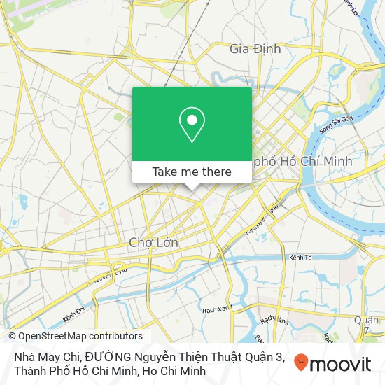 Nhà May Chi, ĐƯỜNG Nguyễn Thiện Thuật Quận 3, Thành Phố Hồ Chí Minh map