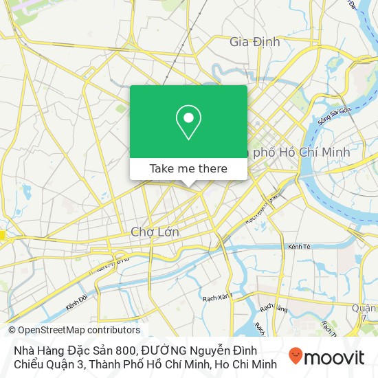 Nhà Hàng Đặc Sản 800, ĐƯỜNG Nguyễn Đình Chiểu Quận 3, Thành Phố Hồ Chí Minh map