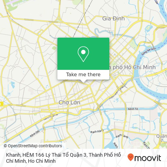 Khanh, HẺM 166 Lý Thái Tổ Quận 3, Thành Phố Hồ Chí Minh map