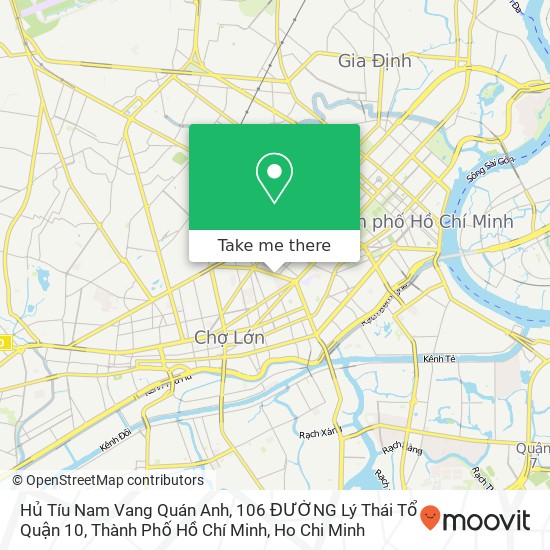 Hủ Tíu Nam Vang Quán Anh, 106 ĐƯỜNG Lý Thái Tổ Quận 10, Thành Phố Hồ Chí Minh map