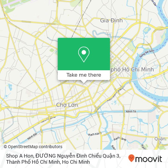 Shop A Hon, ĐƯỜNG Nguyễn Đình Chiểu Quận 3, Thành Phố Hồ Chí Minh map