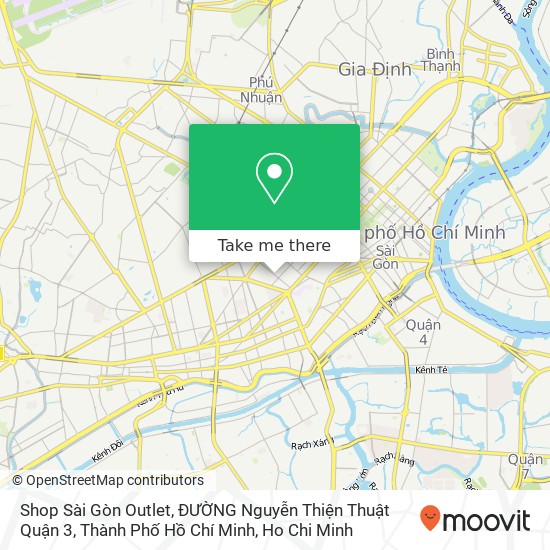 Shop Sài Gòn Outlet, ĐƯỜNG Nguyễn Thiện Thuật Quận 3, Thành Phố Hồ Chí Minh map