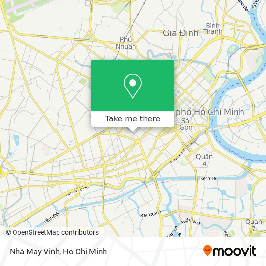 Nhà May Vinh map