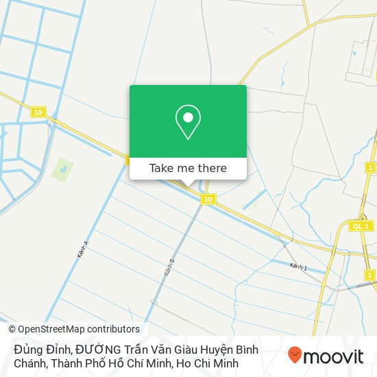 Đủng Đỉnh, ĐƯỜNG Trần Văn Giàu Huyện Bình Chánh, Thành Phố Hồ Chí Minh map
