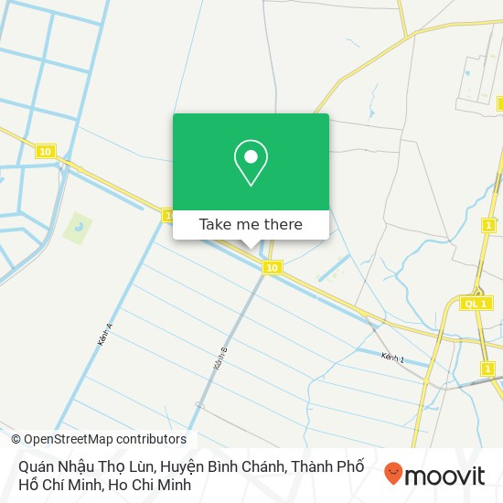 Quán Nhậu Thọ Lùn, Huyện Bình Chánh, Thành Phố Hồ Chí Minh map
