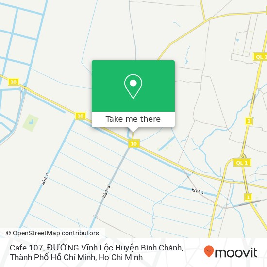 Cafe 107, ĐƯỜNG Vĩnh Lộc Huyện Bình Chánh, Thành Phố Hồ Chí Minh map