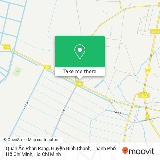 Quán Ăn Phan Rang, Huyện Bình Chánh, Thành Phố Hồ Chí Minh map